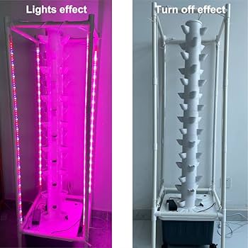 Amazon.co.jp: タワーガーデン水耕栽培システム、15フロア45穴